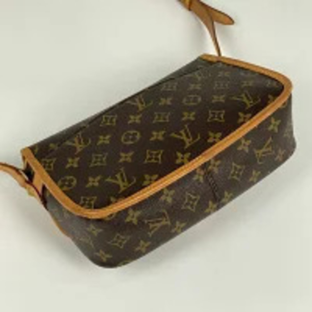 Louis Vuitton Monogram Brown Crossbody Shoulder Sologne Bag